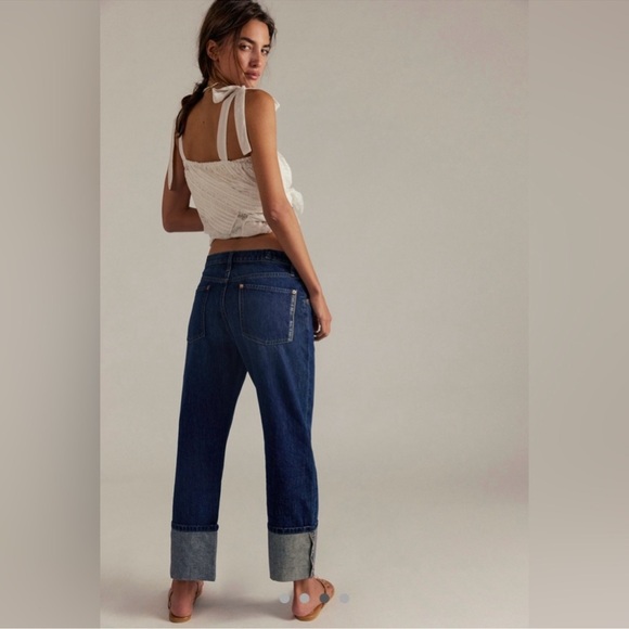 Free People Denim - NWT Free People Slade Slim Selvedge Jean